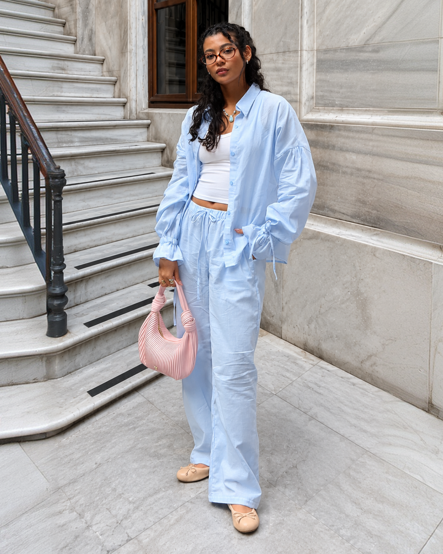 Camisa Túnez Blue